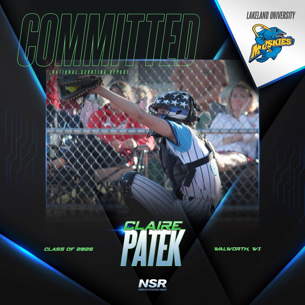 nsrnow's tweet image. 🚨#CommitmentAlert🚨
Congrats to #NSRsoftball 2026 grad Claire Patek for committing to Lakeland University!💪🥎
  
#NSRcommit
#NSRClairePatek

#NSRcommit #collegerecruiting #success #teamwork #nsrathlete #sports #goals 
#motivation #collegeathlete #nsrnow #committed
