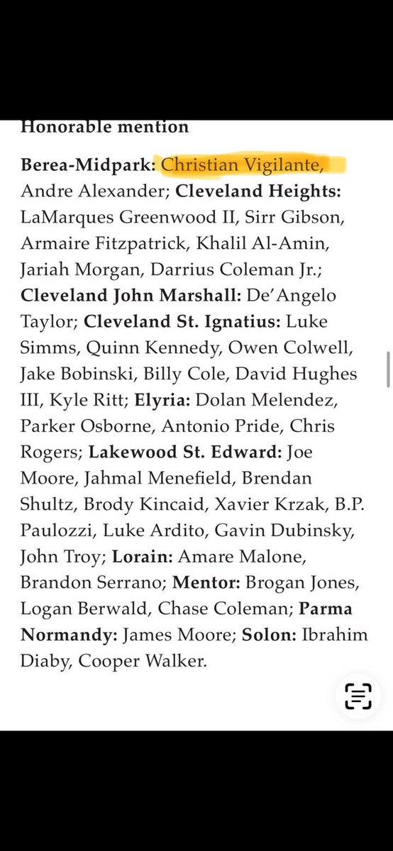 Truly blessed to be named a Northeast Lakes Division 1 All District Football Honorable Mention!!! <a href="/Jocko1114/">Jonathan Hunek</a> <a href="/BMHSTitanFB/">Titan Football</a>