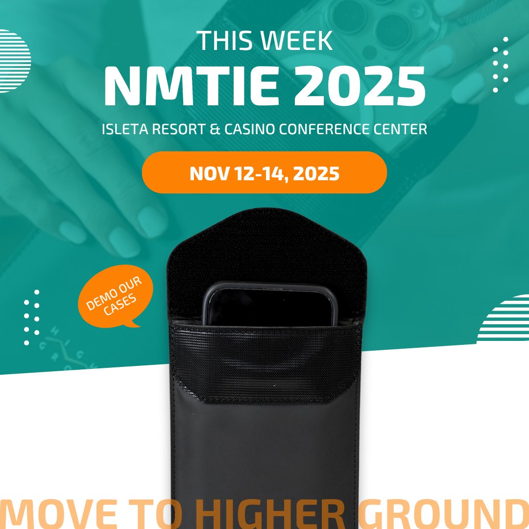 See the Latest from Higher Ground Gear at NMTIE 2025 in Albuquerque, NM! 🚨

Stop by our booth to demo our latest products and see how we can protect your school’s technology.

#HGGear #NMTIE2025 #EdTech #SchoolSafety #ShockGuard #VaultED