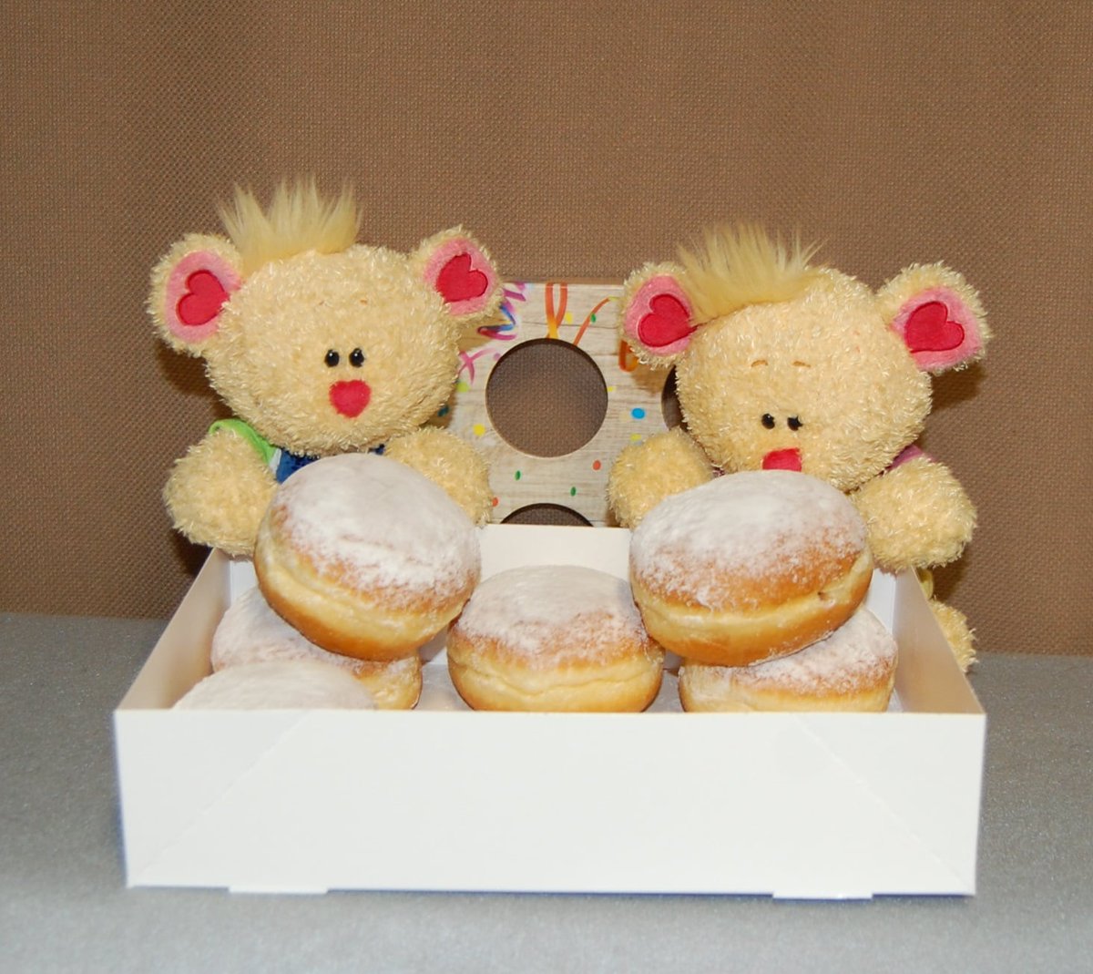 Es war ja der 11.11. für uns ein Pfannkuchentag, Karneval mögen wir nicht so!