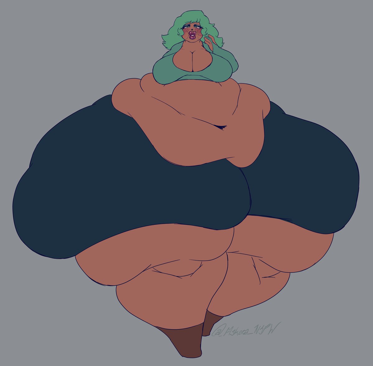 I wasn't sure if I should post her at first, but then I thought why not
A random character I made; not sure if I'm going to keep her or if I should just mess with her design more before deciding