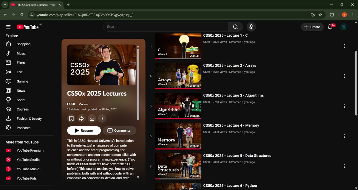 alamtaufeeq854's tweet image. 🎯 Week 5: Memory — @cs50  2025

This week changed how I see code.
From pixels to pointers, I finally understood how data lives inside memory — every variable, every byte.
Programming isn’t just logic; it’s architecture.
Next: Data Structures!
#100DaysOfCode #CProgramming #DSA