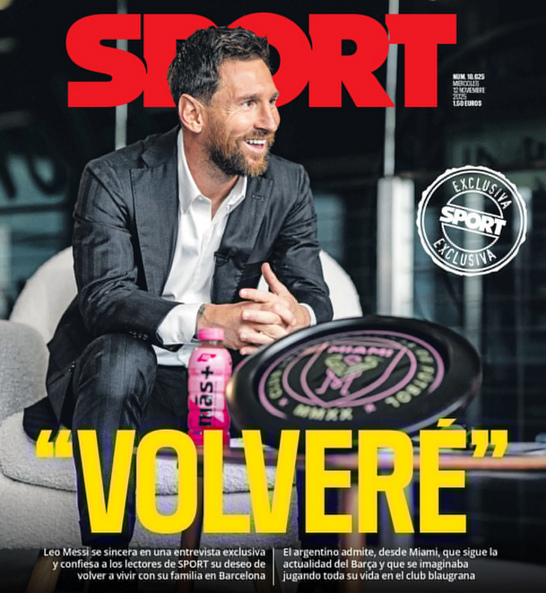 InCampNou's tweet photo. صحيفة SPORT ،،،

ميسي: 🚨

"سأعود". https://t.co/7xhUhN5GVV