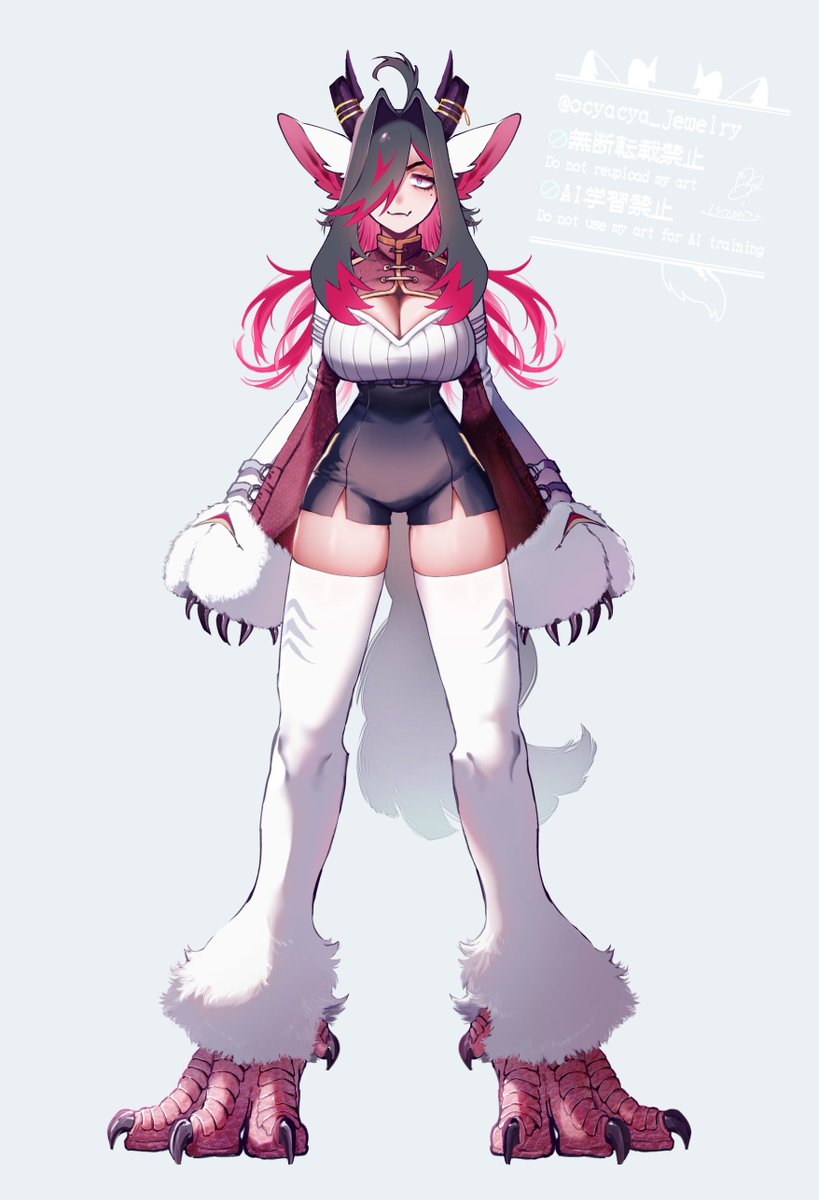 元の尻尾版もあるよ 