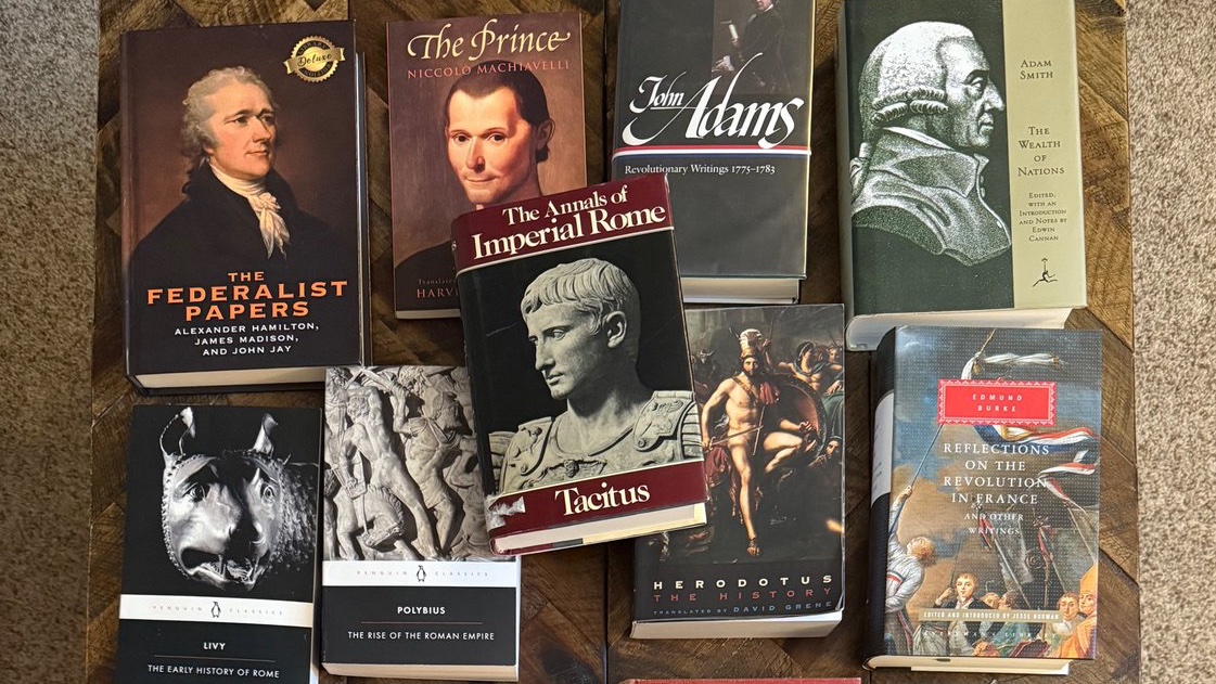 SoulCultivated's tweet image. Tonight&apos;s Stack: 📚History &amp;amp; Statesmanship

Who would you add?