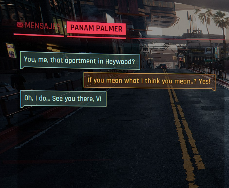 LuquitasLXXXIV's tweet image. #Panam knows my #MaleV better than I know myself... specially when they have some NEEDS that needs to be satisfied😉
But I don't know if that's a good thing or a bad thing in the long term though... 🤔♥

#PanamPalmer #Cyberpunk2077 
#MascV #NightCity  @Veraxyx 
@NathanDrake343
