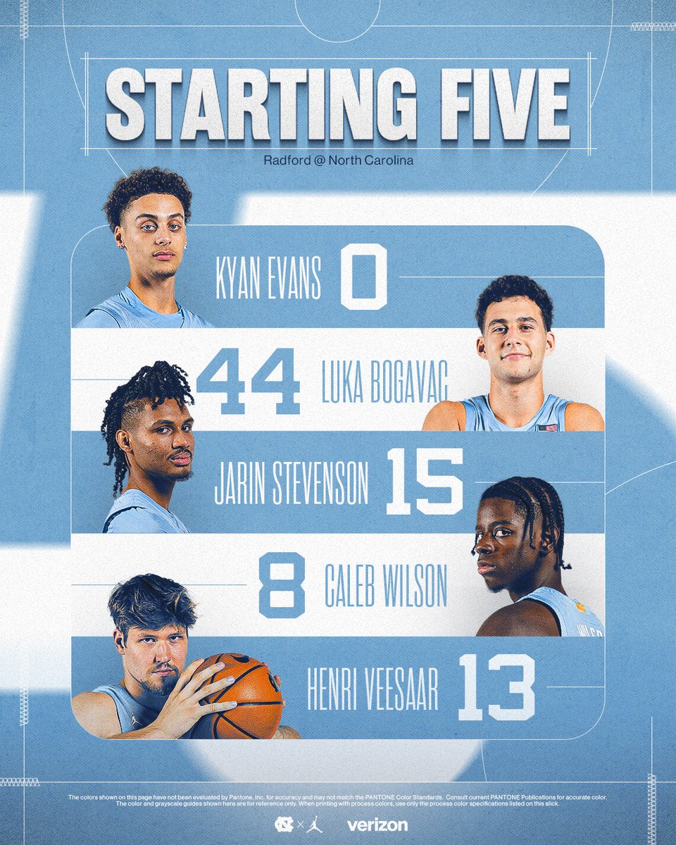 First 🖐️ tonight.

#CarolinaFamily | <a href="/Verizon/">Verizon</a>