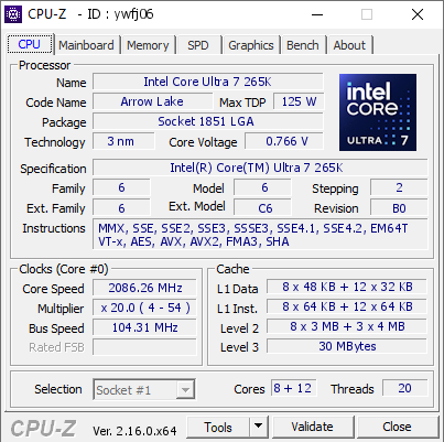 IntelTech's tweet image. Shoutout to AiMax for hitting an impressive memory overclocking world record this past weekend on @patriot_viper Xtreme 5 with the #IntelCoreUltra 7 265K! ms.spr.ly/6014t36hK