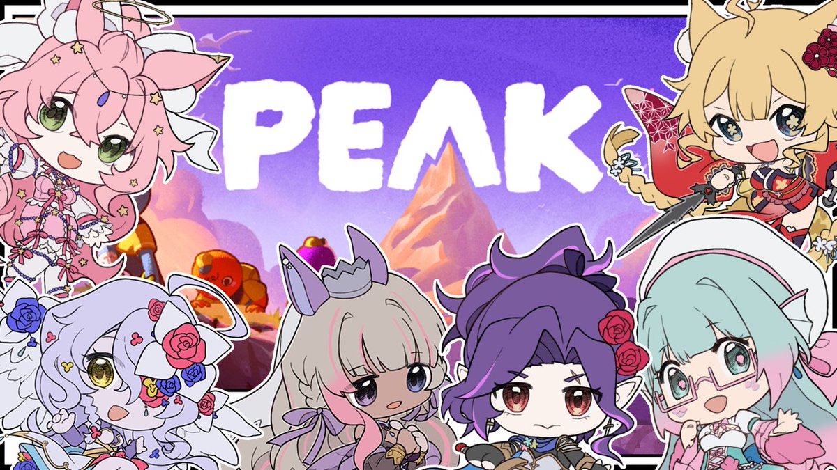 Join the Fate Girls as they attempt to complete their mountain climbing adventures in PEAK! Stream will start today at 7:00 PM MST / 9:00 pm EST at twitch.tv/zeroxpofficial!