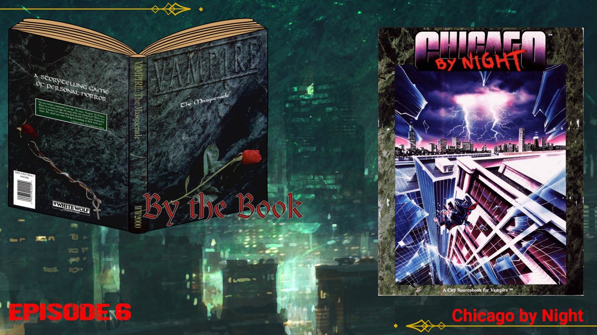 Meradin_Unknown's tweet image. New Episode of VtM By the Book is (finally) up, covering Chicago by Night 1E. It's a monster and took me SO much longer to put together than expected.

Over 2 hours of the video is just character info because of the sheer number of vampires present. 😵‍💫

youtu.be/kQkHbJPffOI