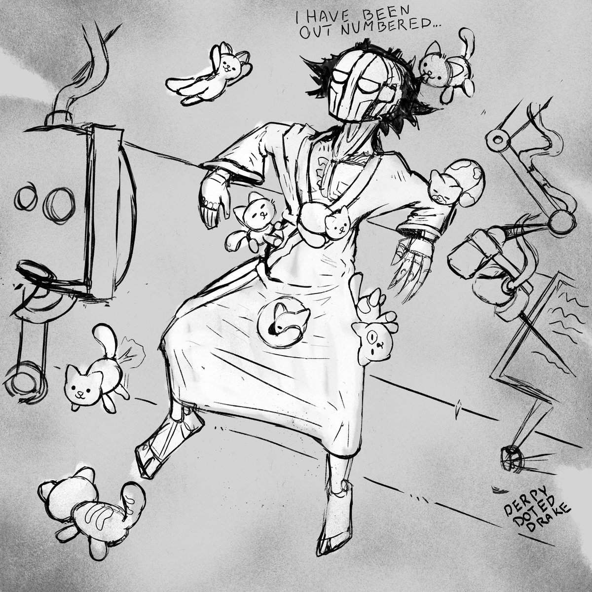 #Viktor 
When his henchman started feeding and letting strays into they hide out, at first he was against it.
But it nicely boosted moral so he agreed they can be araund, on one condition:
Dont let them into his private lab.