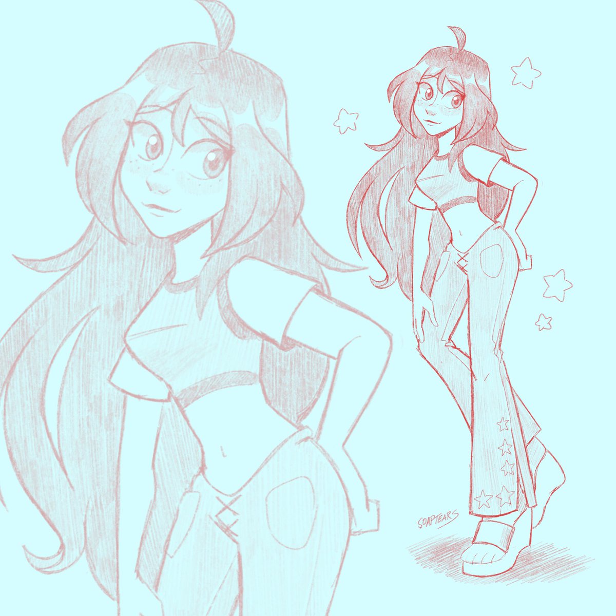 Soap_Tears's tweet image. Doodlin 
#winxclub