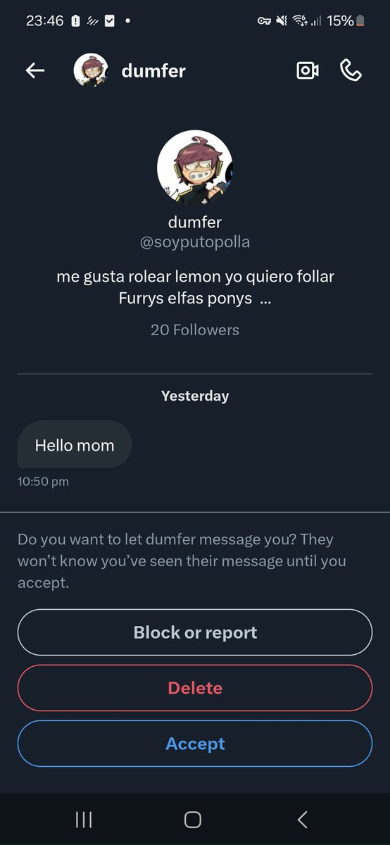 MATR1ARCHFLY's tweet photo. https://t.co/Fd3diNiGXs

Chat don't come into my DMs like this . If I don't know you do not be doing all that mommy bullshit .

Thanks . https://t.co/AgooviEb5Q