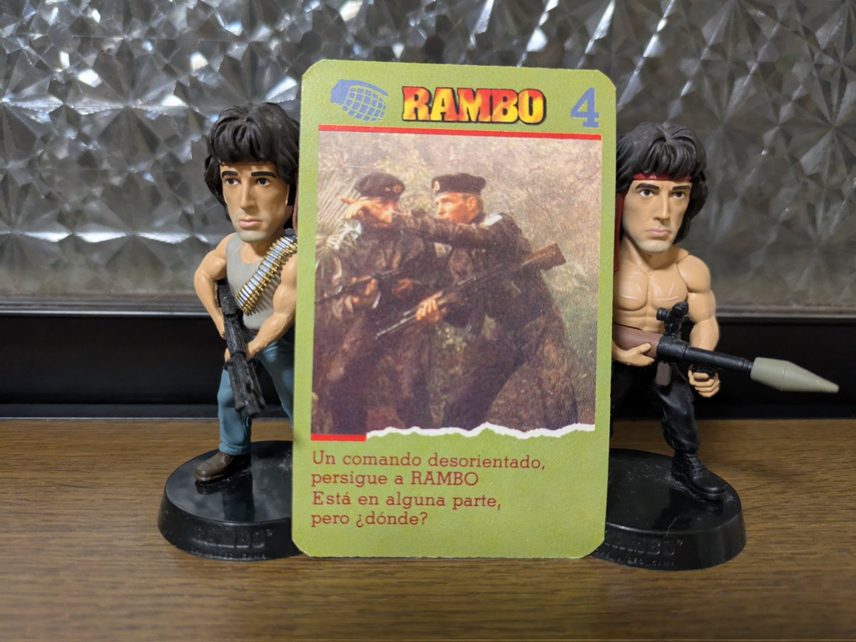 #シルベスター・スタローンのメモラビリアブログ 
本日のブログ記事
blog.livedoor.jp/johnrambo9/

#ランボー怒りの脱出
日米公開40周年記念！
南米カードゲーム