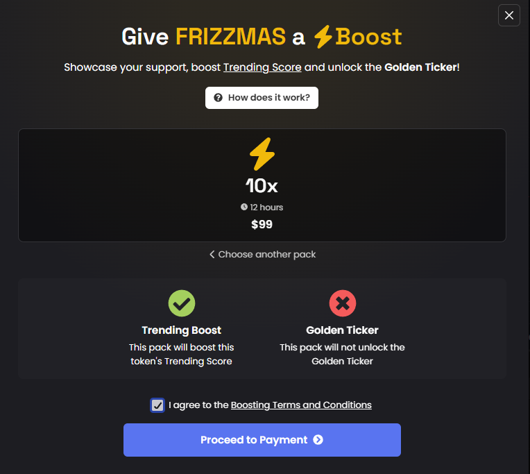 FrizzmasCTO's tweet photo. Soon I’ll buy this Dexscreener boost 👀🔥
Let’s see if the #FrizzFam really wants to make $FRIZZMAS shine 🎄🚀 https://t.co/KeSA9tUPEz