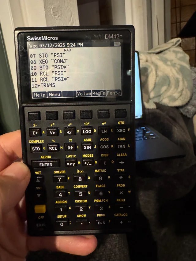 I write programs on this