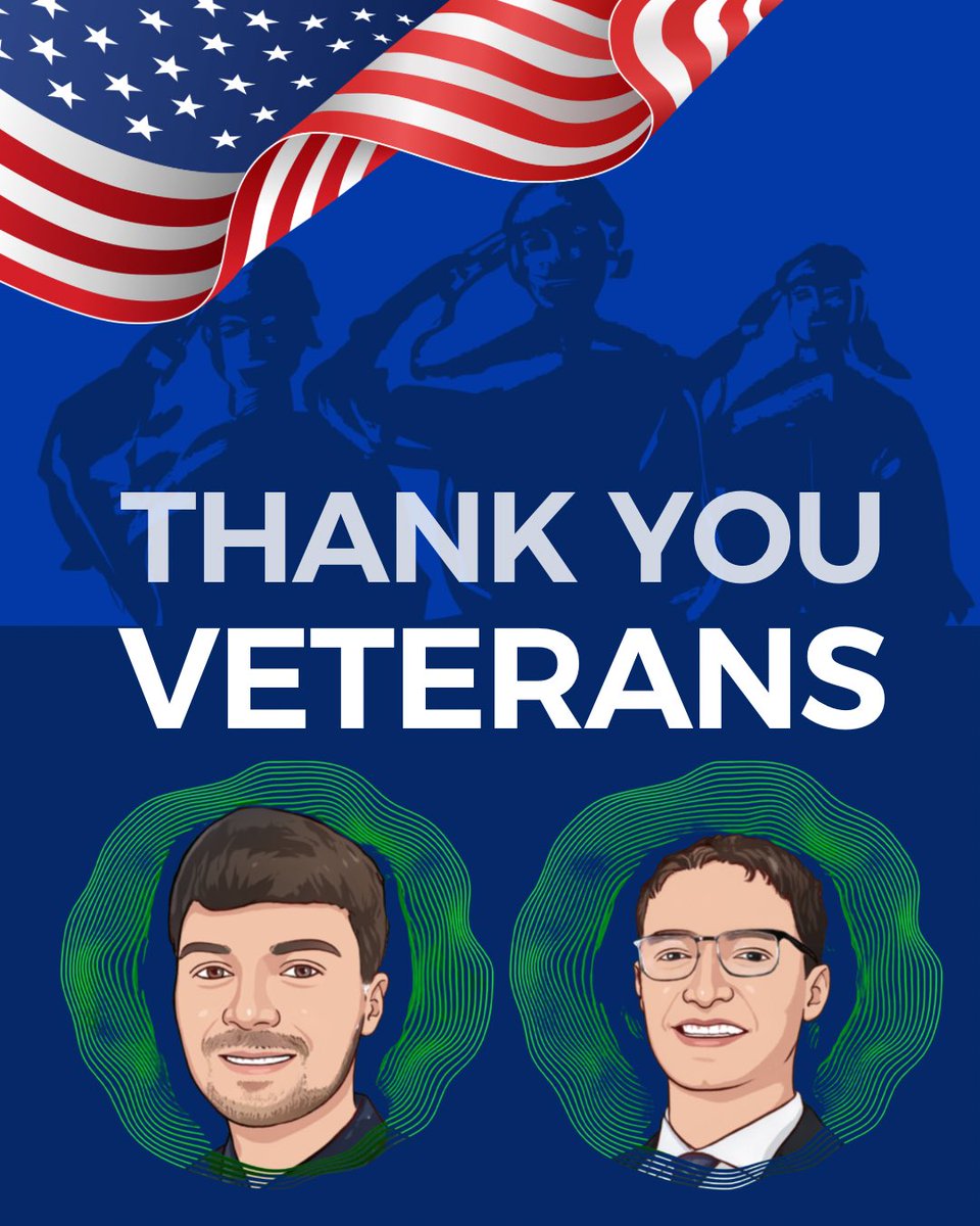 NortexComm's tweet image. Happy Veteran’s Day! 🇺🇸 Grateful for all who served especially our own vets, Tanner and Kyle ❤️🤍💙 #ThankfulTuesday
