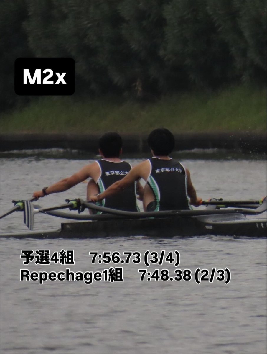 tmurowing's tweet image. 日頃より東京都立大学体育会漕艇部へのご指導およびご支援いただき誠にありがとうございます。
2025年10月31~11月2日戸田ボートコースにて開催されました第66回全日本新人ローイング選手権大会の結果です。
応援ありがとうございました！