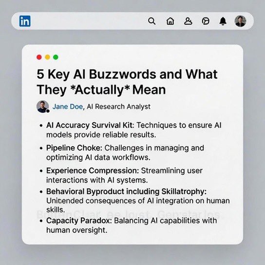 manoj_gudala's tweet photo. Navigating AI hype? 

Gartner’s new jargon to sound smart https://t.co/i7gjCkuptA