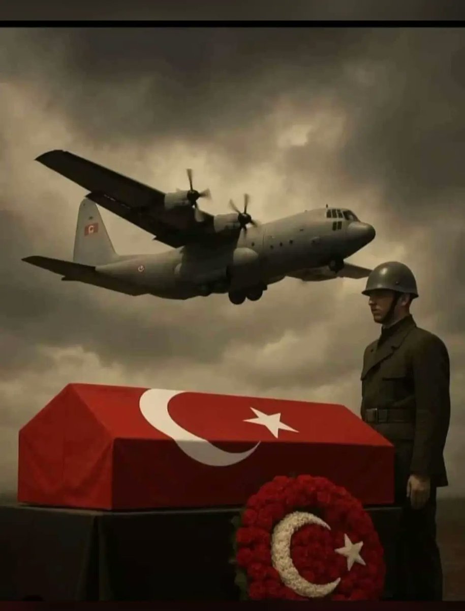 Azerbaycan’dan Türkiye’ye dönerken askeri uçağın düşmesi neticesinde hayatını kaybeden Mehmetçiklerimize Allah'tan rahmet diliyorum..

Ruhları şad, mekânları cennet olsun...

🇹🇷 Milletimizin başı sağ olsun.