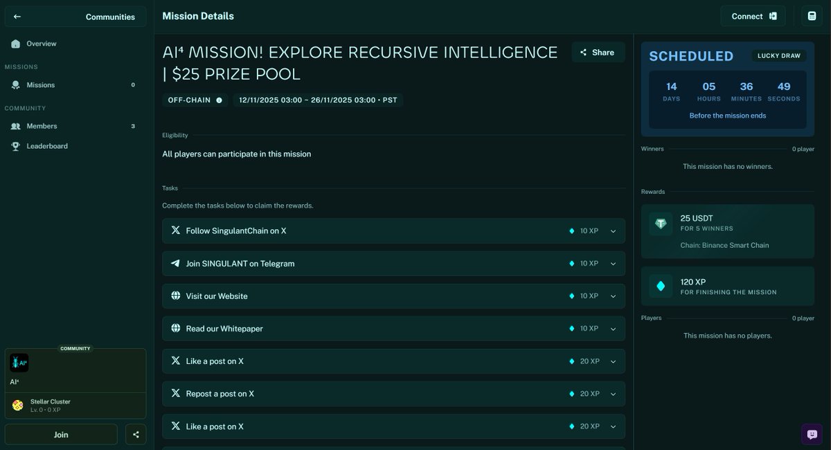 🚀 AI⁴ Mission is now live on <a href="/Orbler1/">Orbler</a> !
Join the decentralized intelligence movement — complete simple tasks, earn XP, and win from a $25 USDT prize pool.
🧠 Explore: Follow, Read, Engage.
🔗app.orbler.io/communities/AI…