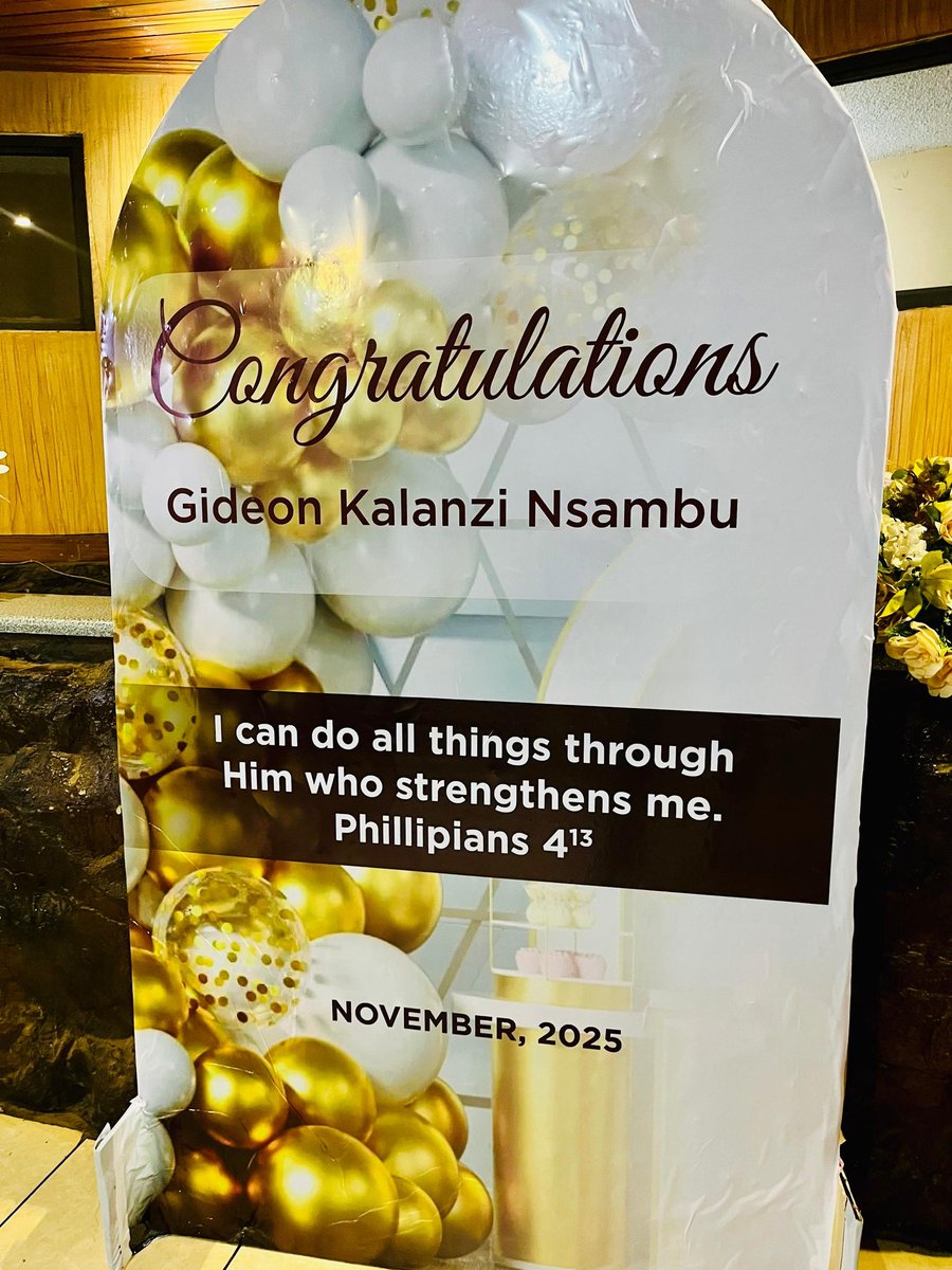 Puskine's tweet image. All about Gideon Kalanzi Nsambu's graduation party.
Congratulations and thanks for trusting us with your event.
#CuffieSounds #CrystalClear