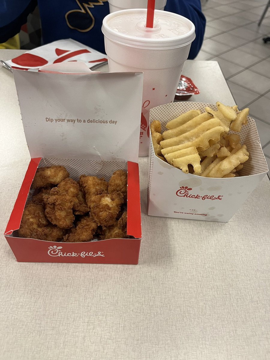 Day 7 of #VPHSgratitude I’m thankful for Chick-fil-A. No matter if I get the sandwich or the nuggets, it’s always delicious. It’s one of my go-to fast food spots when I need a quick meal. <a href="/vphsleadership/">Valley Park Leadership Program</a>
