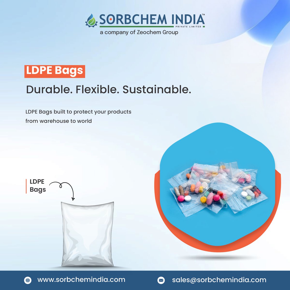 SorbchemIndia's tweet image. Keep your goods protected, your brand sustainable, and your operations efficient.

Learn more: ldpebag.com

#LDPebags #IndustrialPackaging #BulkStorage #EcoPackaging #SustainablePackaging #PlasticPackaging #DurableDesign #LDPEFilms #SorbchemIndia