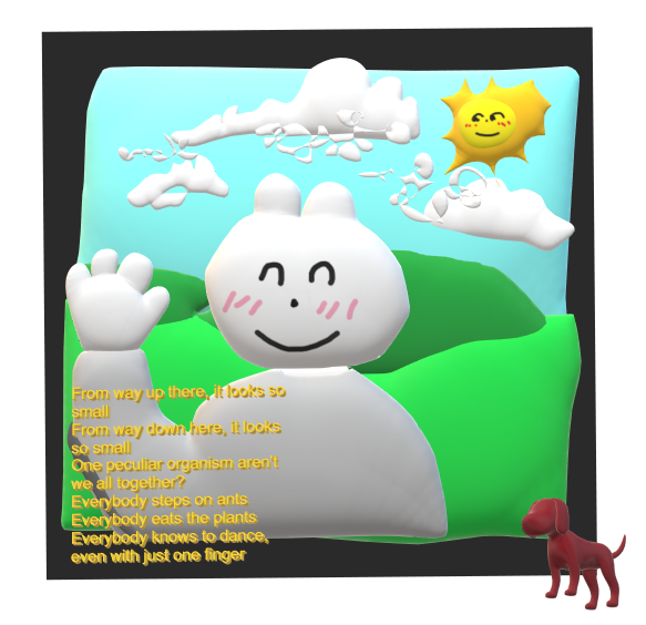 my paint3d drawings. RIP