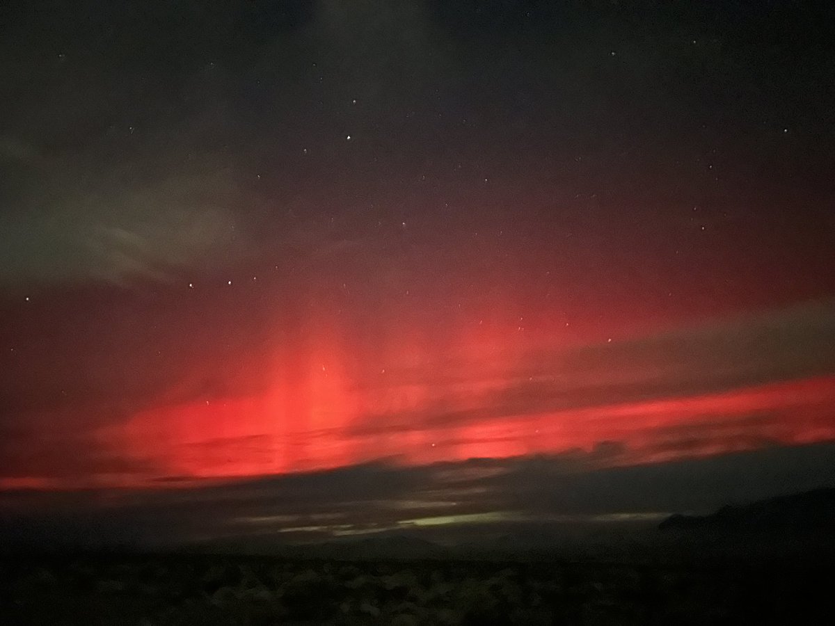 Now we’re talking. Easily naked eye visible just north of Vegas