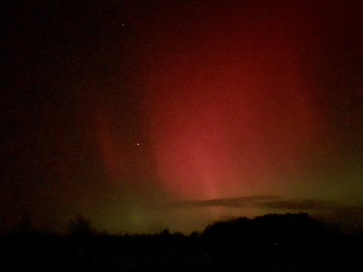 First time with a clear view of the northern lights after all these years! (NW Franklin Co. between Dublin and Hilliard) <a href="/nbc4i/">NBC4 Columbus</a>