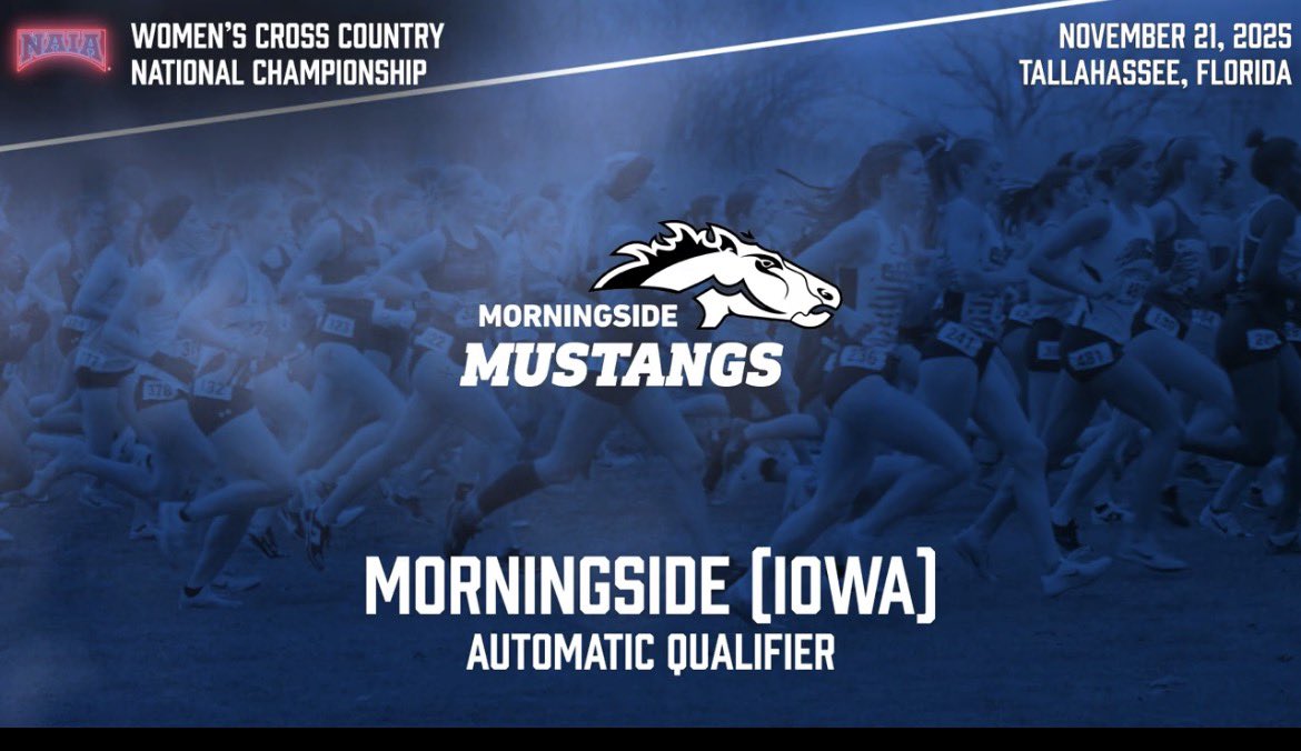 Tallahassee Bound! 🌴 

The Mustang Women Are Headed To The NAIA Cross Country National Championships.