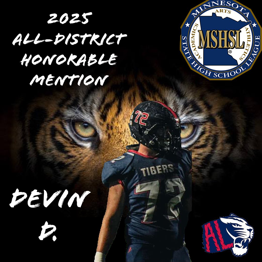 Albert Lea Tiger Football tweet media