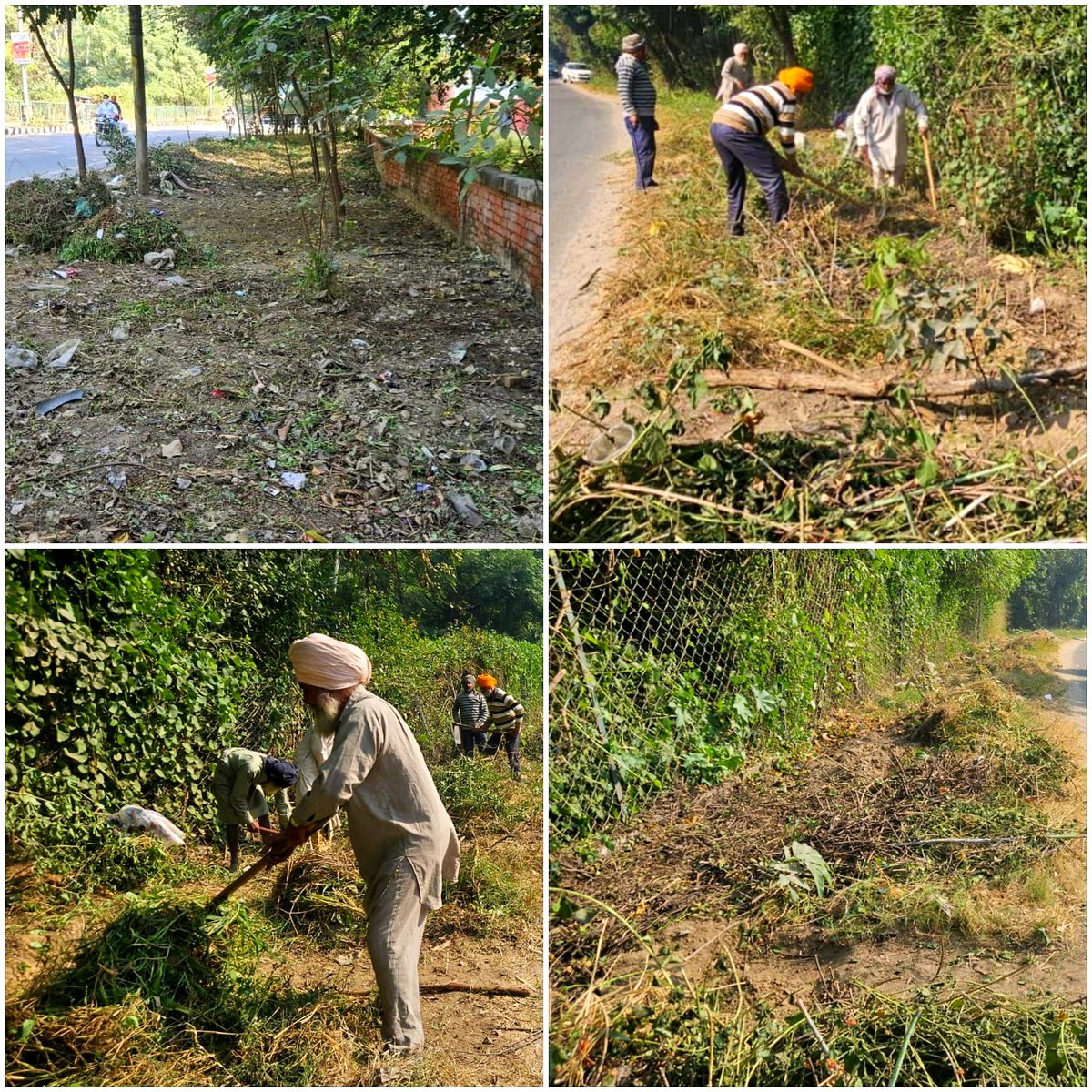 MeraPatiala_MHS's tweet photo. Appreciable work by #dfopatiala Sh. Satinder Singh & forest department team 👏🏼
@mc_patiala
@DCPatialaPb
@PbGovtIndia
#Togetherwecan bring the change we want to see
#SwachhPatiala
#SwachhBharat
#OneHourForPatiala https://t.co/EA77NILmzw