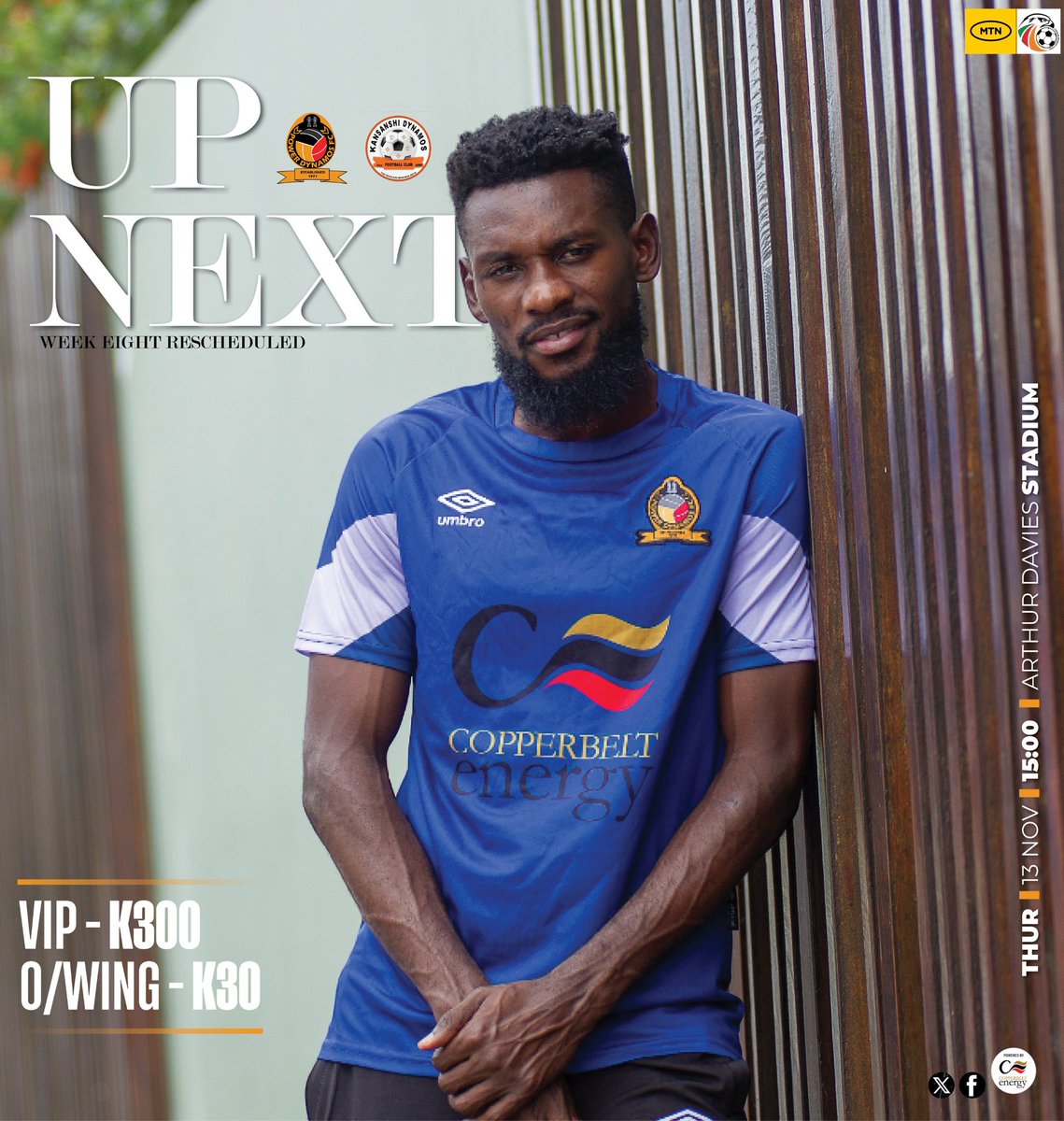 PowerDynamosFC's tweet image. The battle of Dynamos ⚒️

We will host Kansashi this Thursday in a week 8 rescheduled fixture.