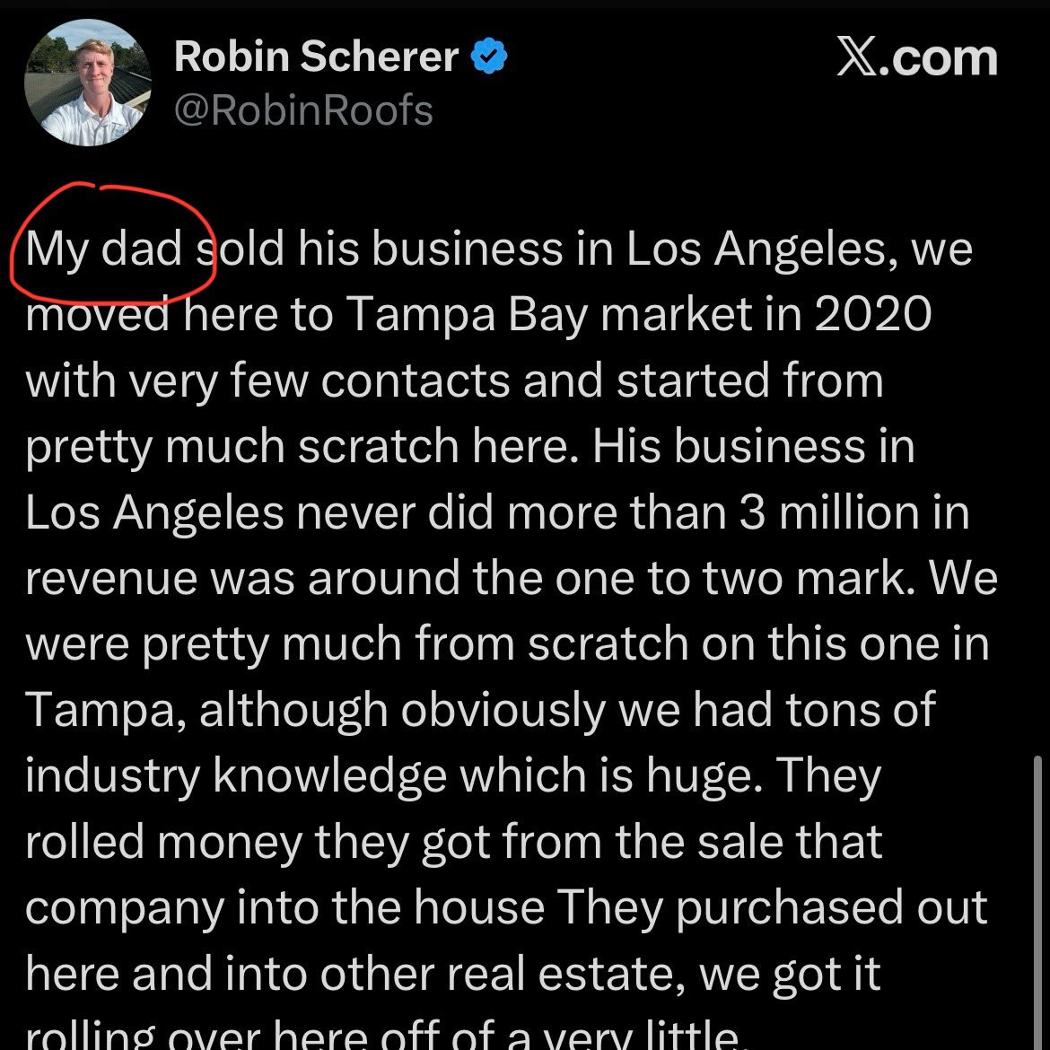 loganallec's tweet image. Your daily reminder that chances are VERY good the latest smug young guy who somehow grew “his” service business to multiple 8 figures in a few short years had a close relative either 1) in the industry, 2) with money, 3) with connections, or 4) with multiple of these.