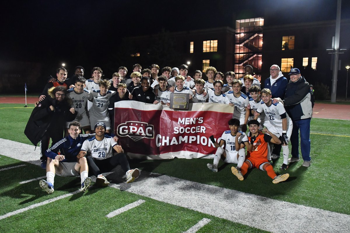 ⚽ | AD Devin Smith and former longtime <a href="/CUNEMSOC/">CUNE Men's Soccer</a> Head Coach Jack Kinworthy crashed the party.

🎵 Havin' a Good Time 🎵
