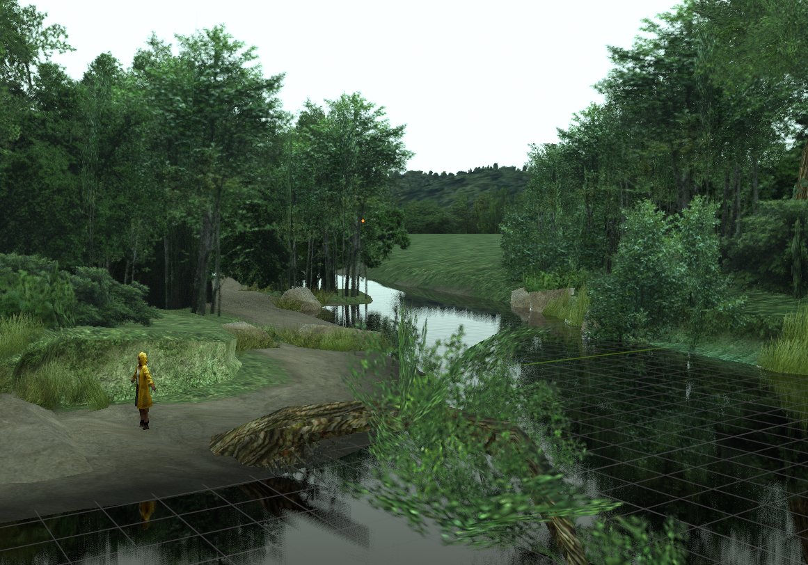 a tranquil riverside view i made for <a href="/WaterMuseum_/">The Water Museum</a> this one turned over really quick and i'm proud of the work i did in about 3 days