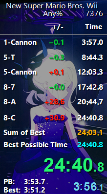 まあだからってpbペースですんなり通るわけでもないんですが