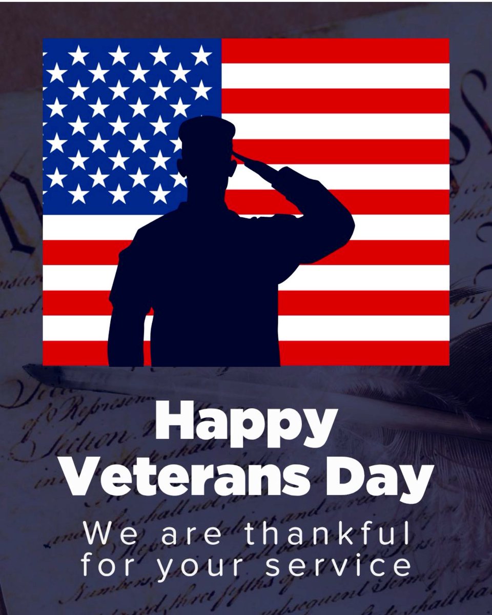 Happy Veterans Day 🪖🎖️ 🇺🇸 🚁

“We don’t know them all, but we owe them all.” — Unknown.

#veteransday #HappyVeteransDay #ThankYouForYourService