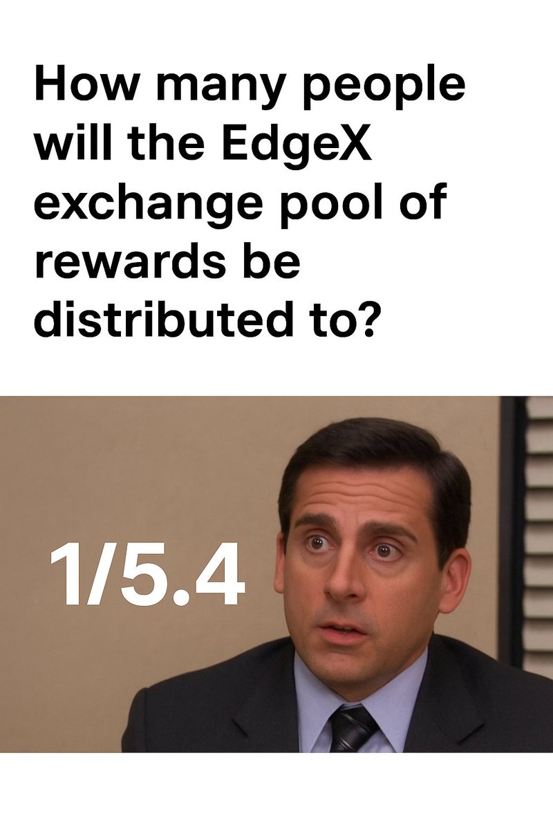 my_mymy2012's tweet image. Although @edgeX_exchange has not announced the official number, but based on the participation form (requiring RT of pinned post), it can be estimated that there are currently a maximum of 2,718 users participating.
#edgeX #EdgeCreator #OurEdge 

@edgex_official