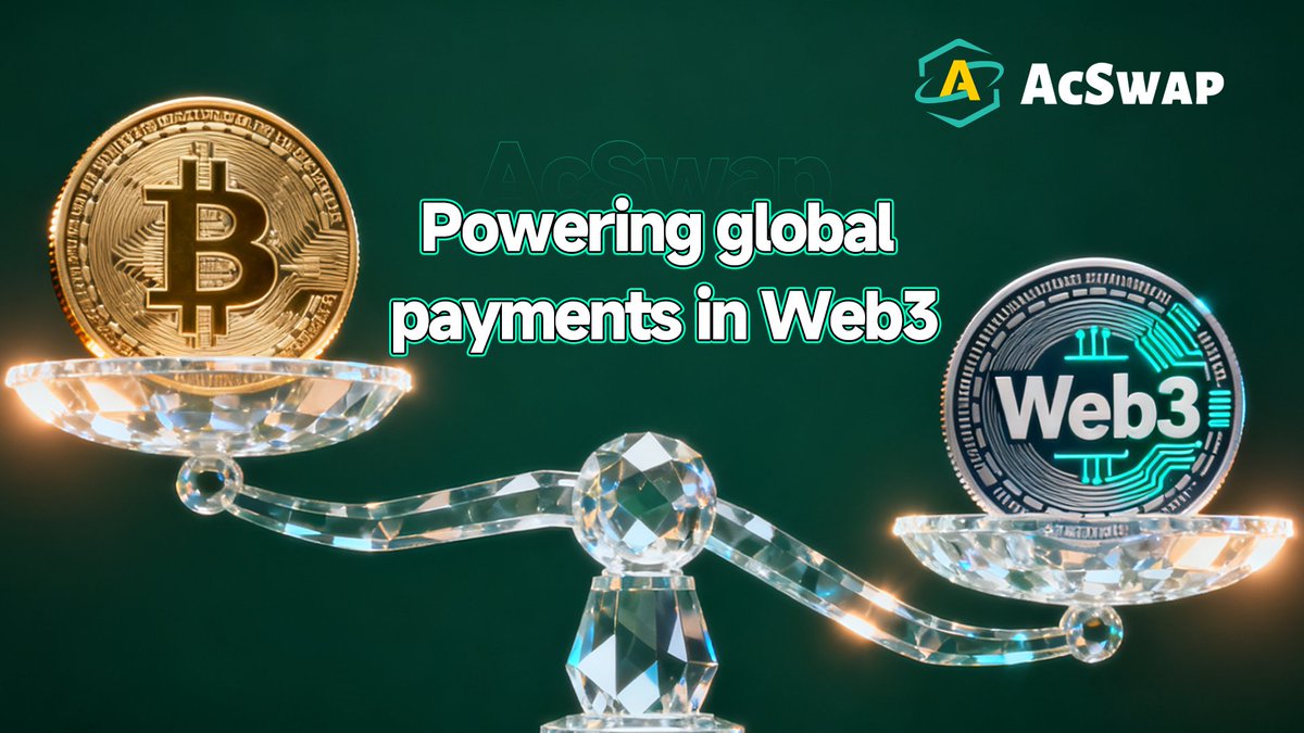 AcSwapV2's tweet photo. ๐ฆ Cross-border payments. Supply-chain finance. On-chain accounting.
AcSwap empowers enterprises with stablecoin settlement rails
for the new era of Web3 commerce.
#Stablecoin #Payments #AcSwap https://t.co/IoQcLf6RgT