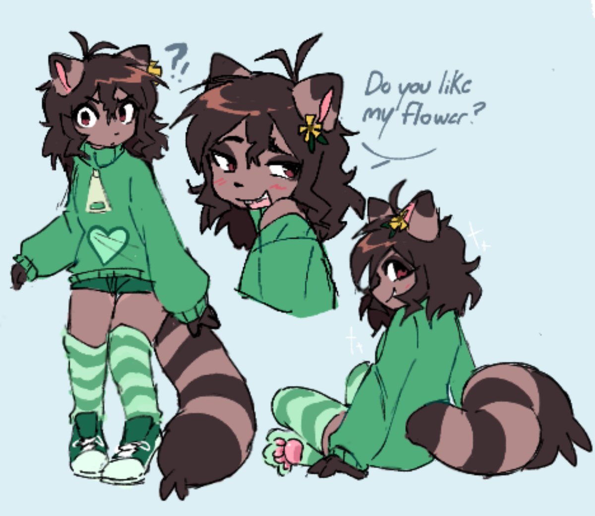 Alot of new people so pinning this for a while, image thread of my sona 

Hi im Zee this is my first sona (Tuna Maki) 😝