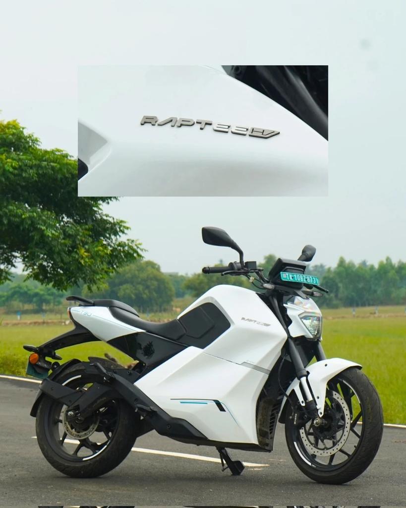 bikeindia's tweet image. The Raptee.HV T30 is India&apos;s first electric motorcycle with CCS2 charging capability. This means you can charge the bike at any public charging station using any car charger - even a Tata or Mahindra home charger. Fast charging adds 50 km range in just 15 minutes. But is it worth…