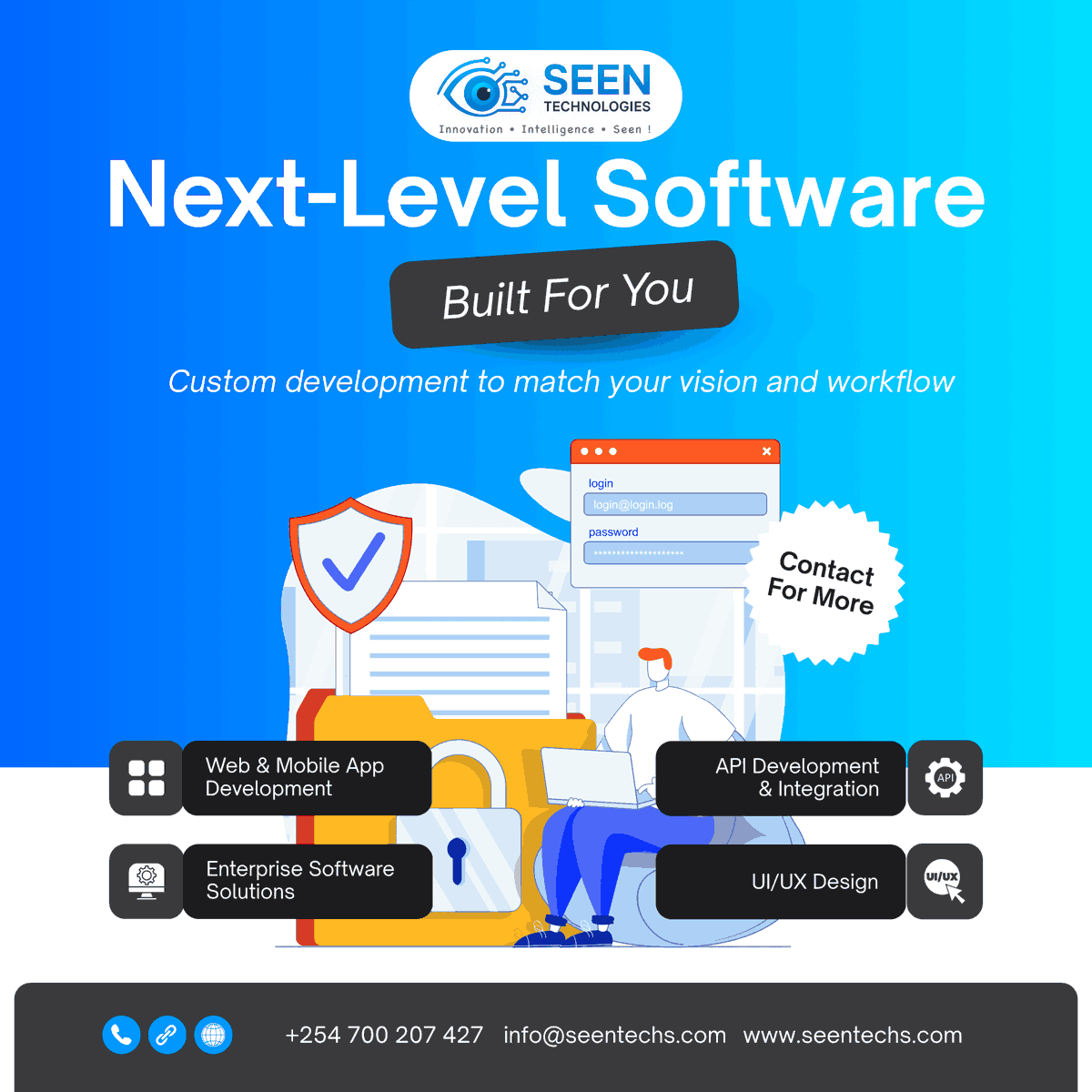 _odhiamboatieno's tweet image. We build intelligent software solutions that streamline operations, automate workflows, and adapt to your business growth. Experience smart, scalable, and efficient systems built for the future. #SoftwareDevelopment #AI #Innovation