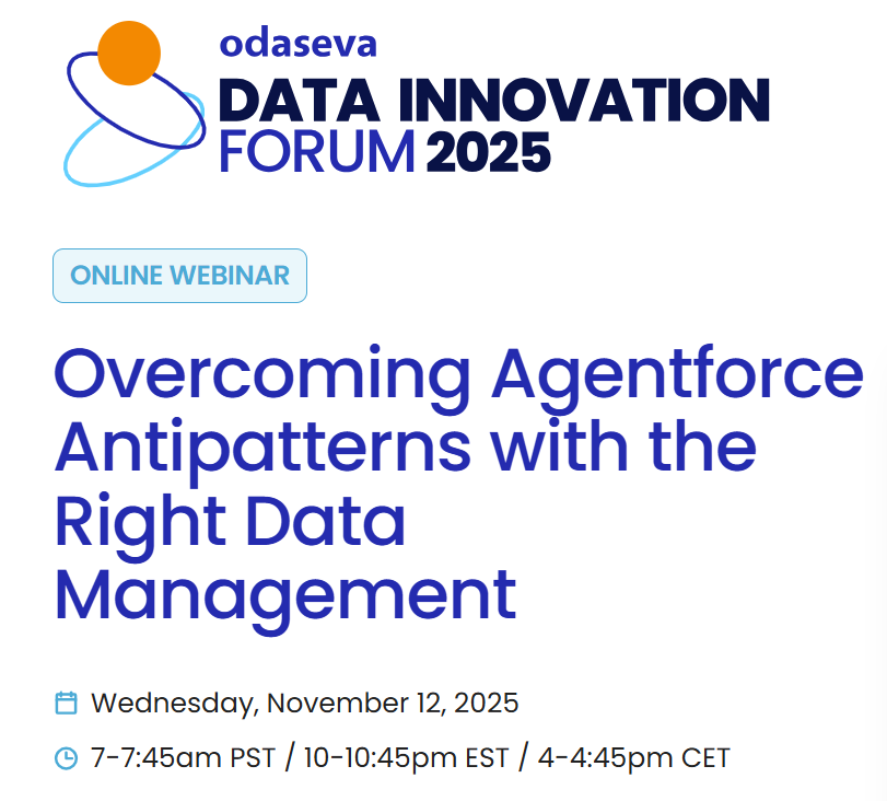 sharoneesl's tweet image. go.odaseva.com/wb-2025-11-12-…

#DataInnovationForum for #Salesforce #Architects

 #Odaseva #DataSecurity #EnterpriseData #Innovation