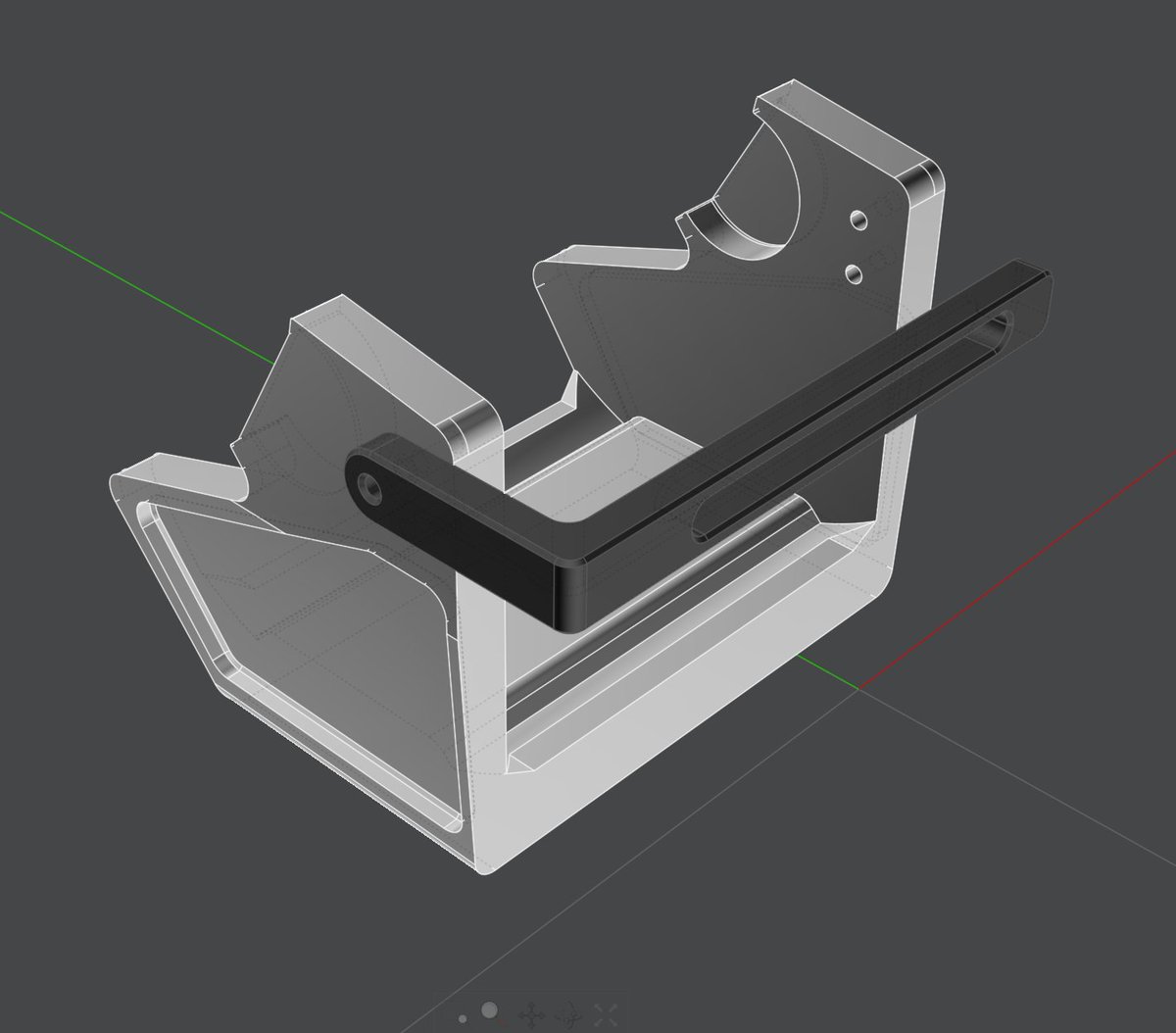 virtual_exists's tweet image. #3DPrinting #CAD 빠진 디테일, 납 가이드 추가해서 프린트 시작!
