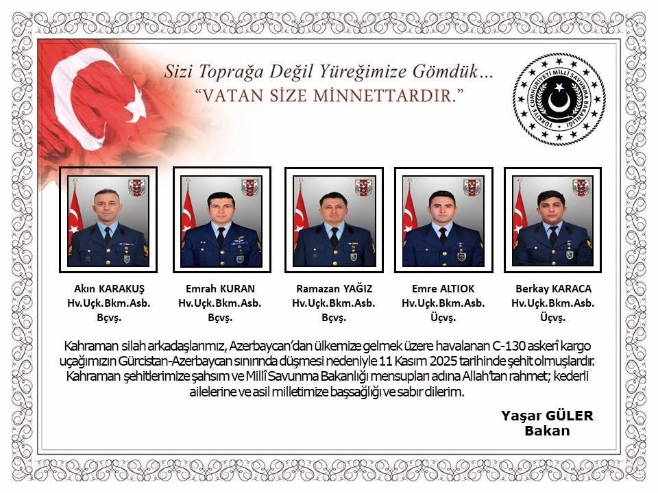 darkwebhaber's tweet photo. Gürcistan'daki elim kazada şehit olan 20 kahraman askerimiz:

🔺️Plt.Yb. Gökhan KORKMAZ
🔺️Plt.Bnb. Serdar USLU
🔺️Plt.Bnb. Nihat İLGEN
🔺️Plt.Ütğm. Cüneyt KANDEMİR
🔺️Uçk.Bkm.Ütğm. Emre MERCAN
🔺️Kd.Bçvş. Nuri ÖZCAN
🔺️Kd.Bçvş. Ümit İNCE
🔺️Bçvş. Burak ÖZKAN
🔺️Bçvş. Emrah KURAN
🔺️Bçvş. Hamdi Armağan KAPLAN
🔺️Bçvş. Akın KARAKUŞ
🔺️Bçvş. İlker AYKUT
🔺️Bçvş. Ramazan YAĞIZ
🔺️Üçvş. Emre ALTIOK
🔺️Üçvş. Burak İBBİĞİ
🔺️Üçvş. İlhan ONGAN
🔺️Üçvş. Berkay KARACA
🔺️Kd.Çvş. Ahmet Yasir KUYUCU
🔺️Uzm.Çvş. Cem DOLAPCİ
🔺️Uzm.Çvş. Emre SAYIN