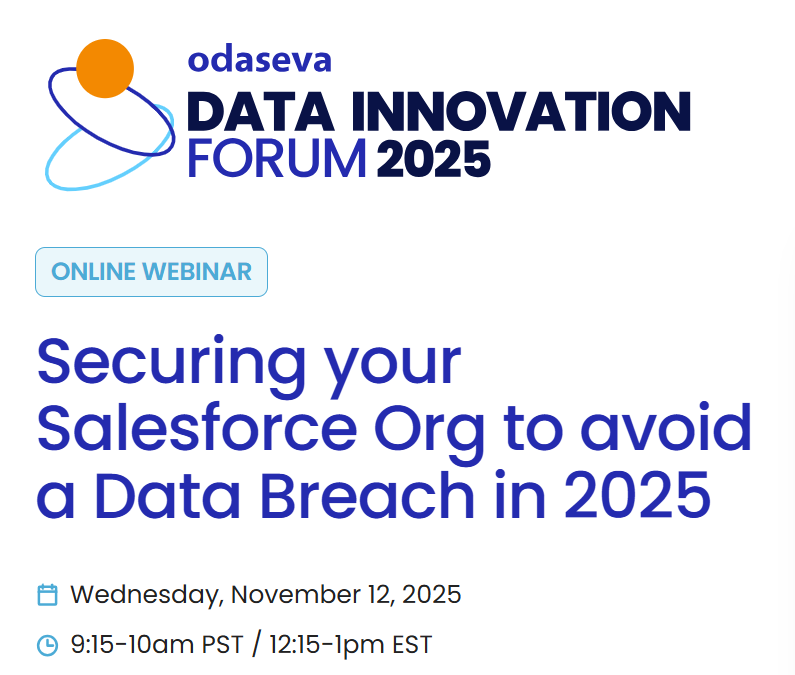 sharoneesl's tweet image. go.odaseva.com/wb-2025-11-12-…

Join this session to learn how recent breach trends impact Salesforce orgs and what leading teams are doing to stay secure. 

#DataInnovationForum #Salesforce #Odaseva #DataSecurity #EnterpriseData #Innovation