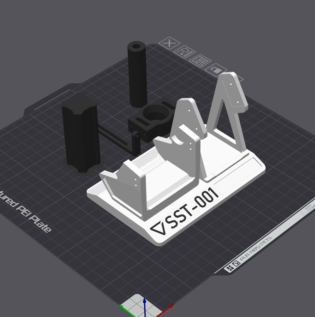 virtual_exists's tweet image. #3DPrinting #CAD 빠진 디테일, 납 가이드 추가해서 프린트 시작!